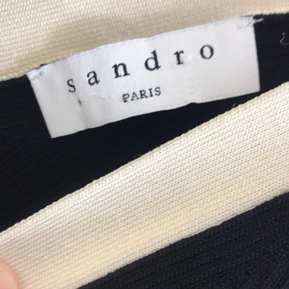 SANDRO Rib-Knit Bodysuit - Picture 12 of 16
